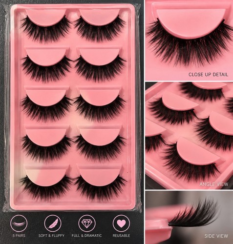 Full eyelashes sets - 5,